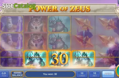 Скрин6. Power of Zeus (InBet Games) слот