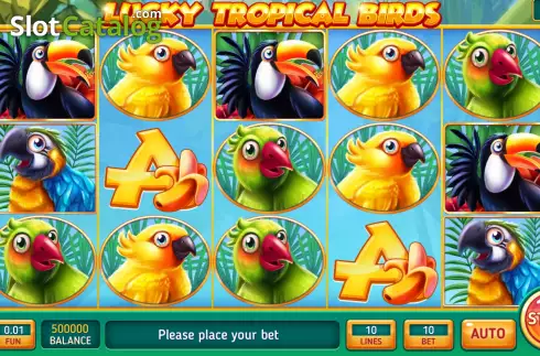 Скрин2. Lucky Tropical Birds слот