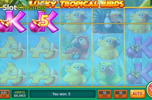 Скрин3. Lucky Tropical Birds слот