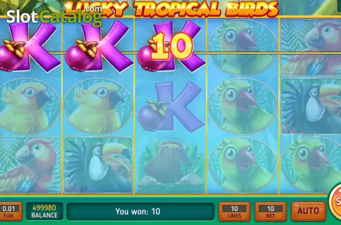 Скрин5. Lucky Tropical Birds слот