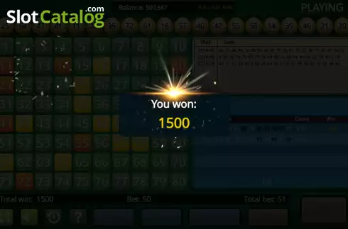 Скрин6. Keno Live Turbo слот