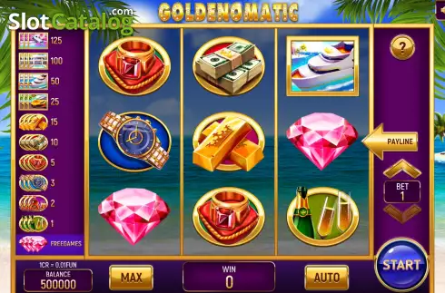 Скрин2. Goldenomatic (Pull Tab) слот