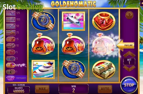 Скрин3. Goldenomatic (Pull Tab) слот