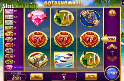 Скрин4. Goldenomatic (Pull Tab) слот