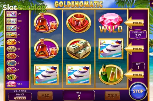 Скрин6. Goldenomatic (Pull Tab) слот