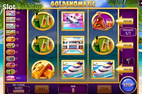 Скрин7. Goldenomatic (Pull Tab) слот