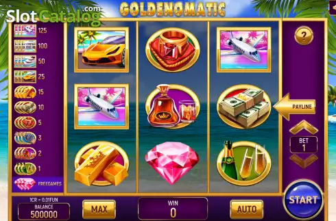 Скрин2. Goldenomatic (3x3) слот