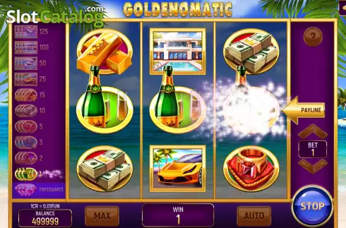Скрин3. Goldenomatic (3x3) слот