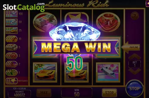 Скрин4. Luminous Rich (Pull Tabs) слот