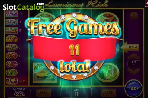 Скрин8. Luminous Rich (Pull Tabs) слот