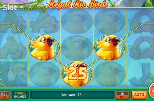 Скрин5. Royal Rio Birds слот