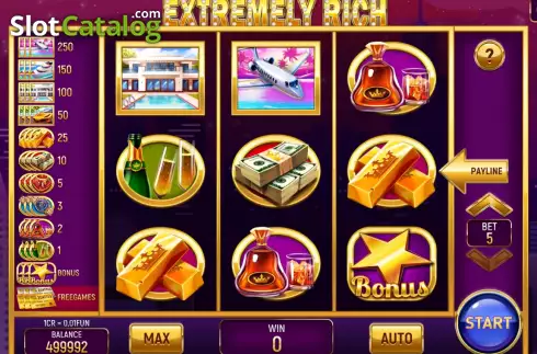 Скрин2. Extremely Rich (Pull Tabs) слот
