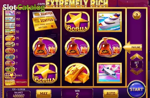 Скрин3. Extremely Rich (Pull Tabs) слот