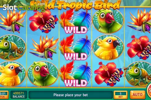 Скрин2. Wild Tropic Bird слот