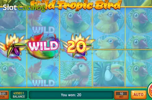 Скрин4. Wild Tropic Bird слот