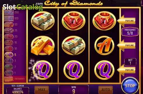 Скрин6. City of Diamonds (Pull Tabs) слот