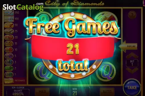 Скрин8. City of Diamonds (Pull Tabs) слот