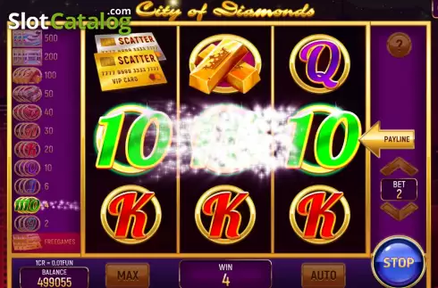 Скрин5. City of Diamonds (3x3) слот