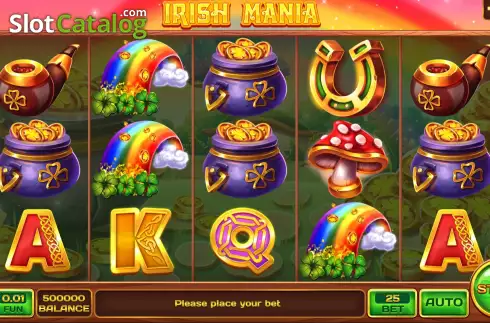 Скрин2. Irish Mania слот