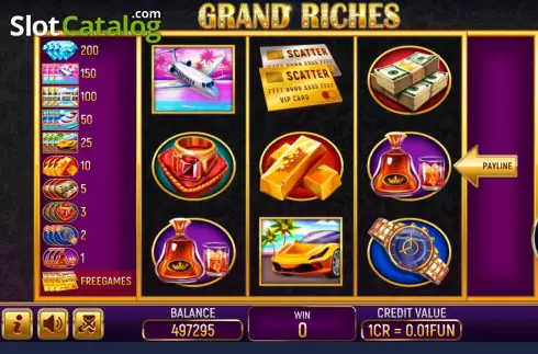 Скрин2. Grand Riches (3x3) слот
