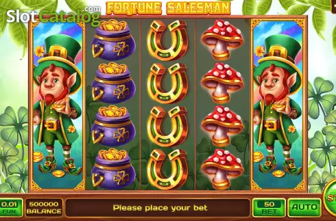 Скрин2. Fortune Salesman слот
