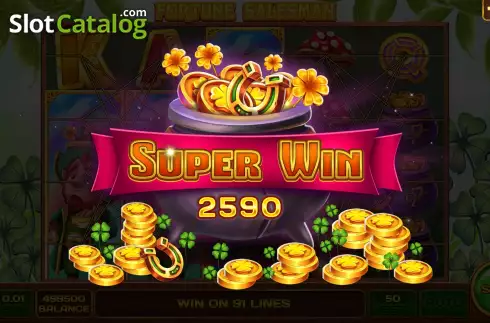 Скрин4. Fortune Salesman слот