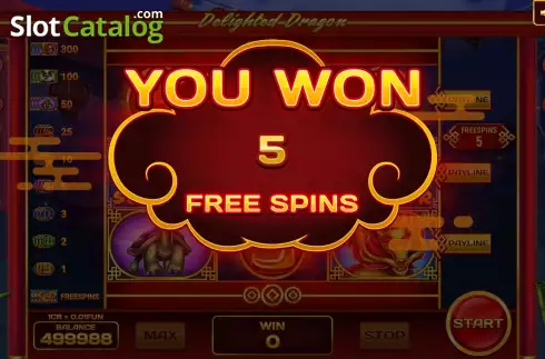 Скрин5. Delighted Dradon (Pull Tabs) слот