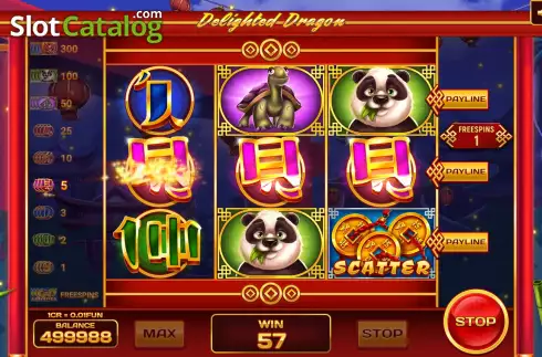Скрин7. Delighted Dradon (Pull Tabs) слот