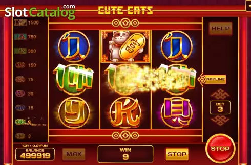 Скрин5. Cute Cats (3x3) слот