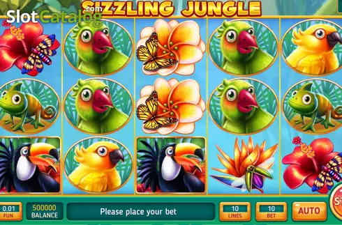 Скрин2. Sizzling Jungle слот