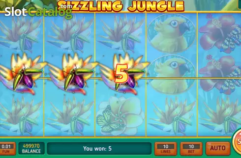 Скрин3. Sizzling Jungle слот