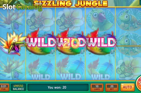 Скрин5. Sizzling Jungle слот
