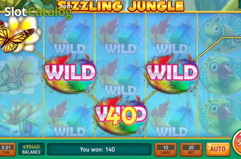 Скрин6. Sizzling Jungle слот