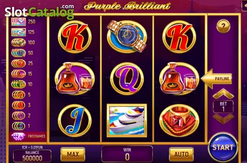 Скрин2. Purple Brilliant (Pull Tabs) слот