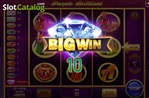 Скрин4. Purple Brilliant (Pull Tabs) слот