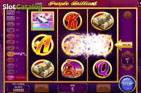 Скрин4. Purple Brilliant (3x3) слот