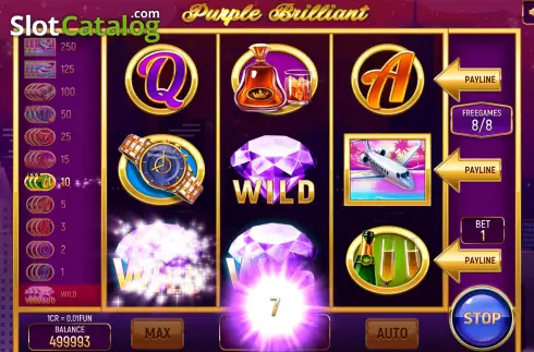 Скрин7. Purple Brilliant (3x3) слот