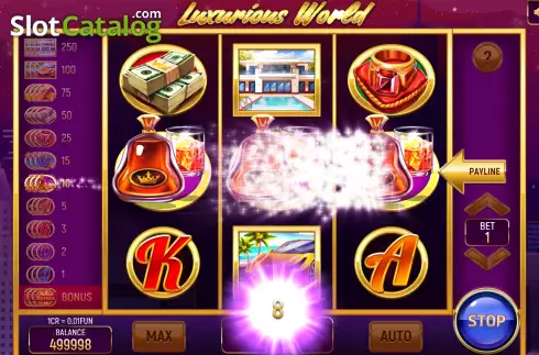 Скрин4. Luxurious World (3x3) слот