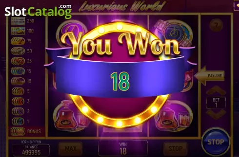 Скрин8. Luxurious World (3x3) слот
