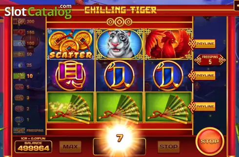 Скрин7. Chilling Tiger (Pull Tabs) слот