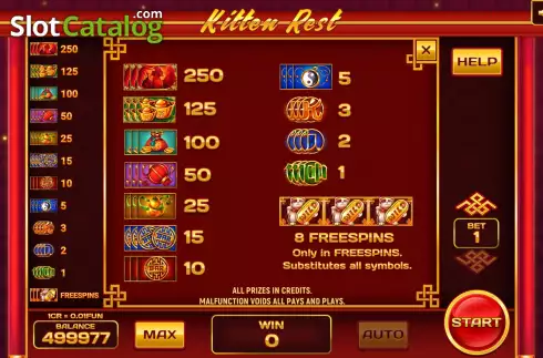 Скрин9. Kitten Rest (Pull Tabs) слот