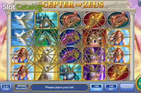 Скрин2. Scepter of Zeus слот