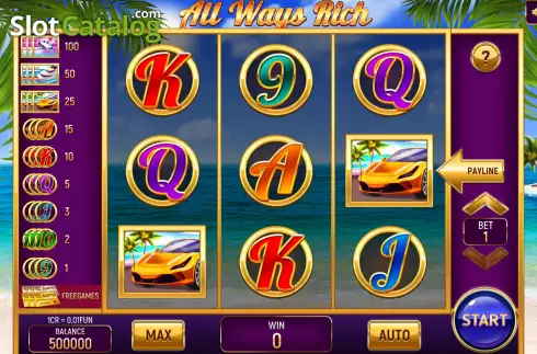Скрин2. All Ways Rich (Pull Tabs) слот