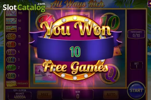 Скрин5. All Ways Rich (Pull Tabs) слот