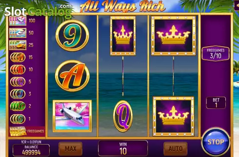 Скрин6. All Ways Rich (Pull Tabs) слот