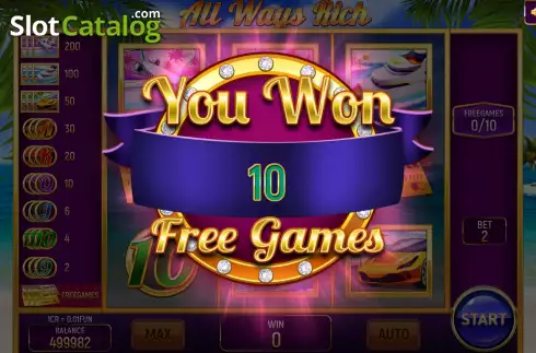 Скрин5. All Ways Rich (3x3) слот