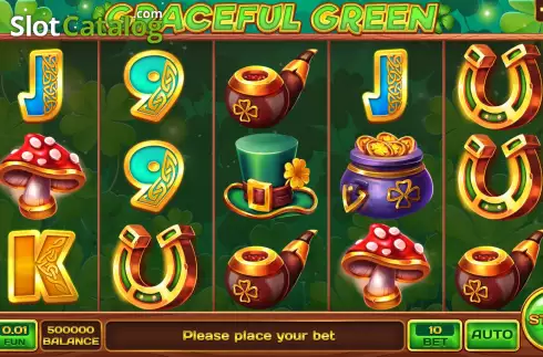 Скрин2. Graceful Green слот