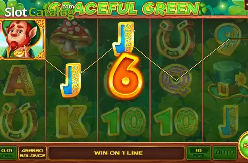 Скрин3. Graceful Green слот