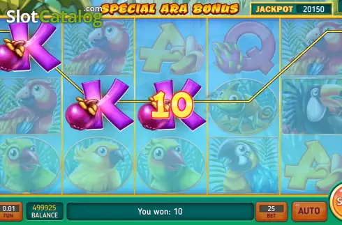 Скрин3. Special Ara Bonus слот