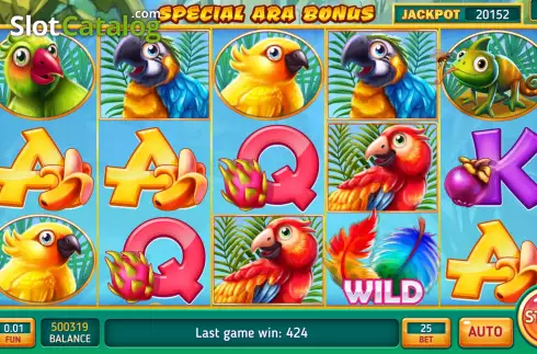Скрин2. Special Ara Bonus слот